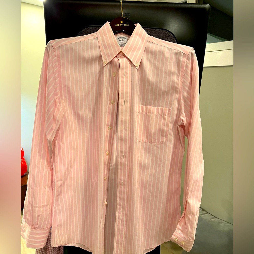 Brooks, brothers, Regent fit button down